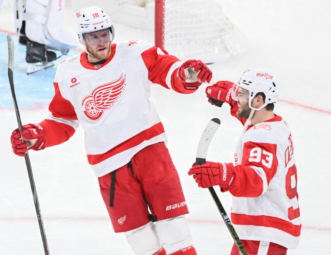 DeBrincat’s goal, 2 assists lead Red Wings over Canadiens 4-0 | News, Sports, Jobs