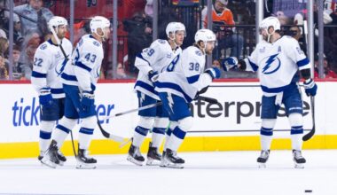 Lightning strikes again as Flyers drop second straight