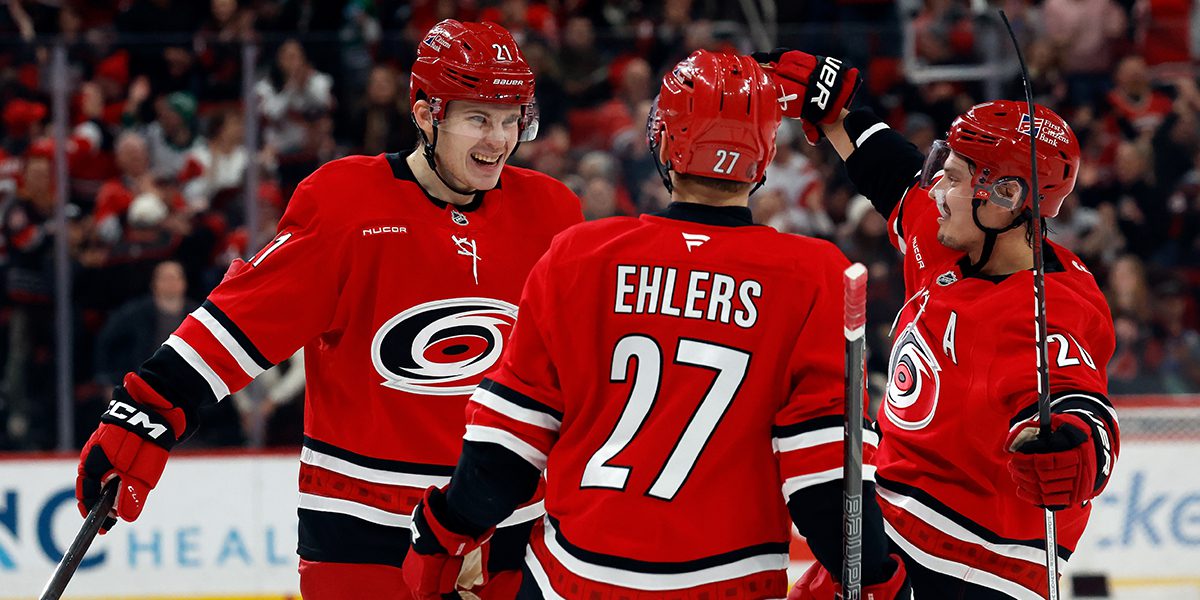 Hurricanes pummel Panthers 9-1 behind Ehlers hat trick