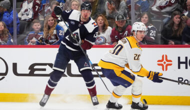 Nichushkin in car accident before game, held out of 5-2 win over Capitals as precaution, coach says