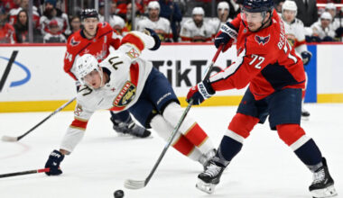 Panthers rebound from an 8-goal loss to Carolina, beat Capitals 5-2 in Washington
