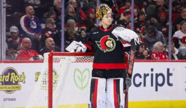 Goaltending issues resurface for Ottawa Senators in loss to Detroit Red Wings