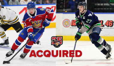 Giants Complete 3 Trades: Acquire 7 Draft Picks, Forward Joe Iginla & Local D-Man Kaleb Hartmann