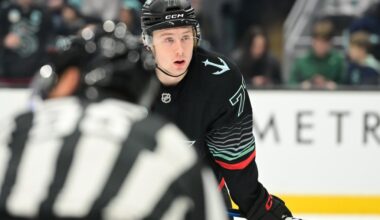 Three Takeaways - Berkly Catton scores first two NHL goals in 7-4 Kraken win over Bruins