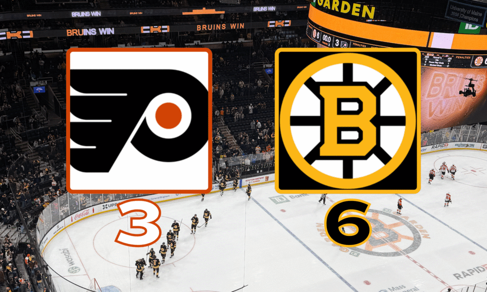 Flyers 3-6 Bruins January 29, 2026 - TD Garden