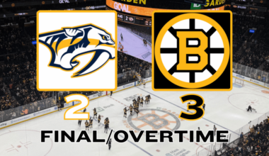 Predators 2-3 Bruins (OT) January 27, 2026