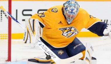 Nashville Predators sign goaltender Justus Annunen to two-year, $2.5M extension