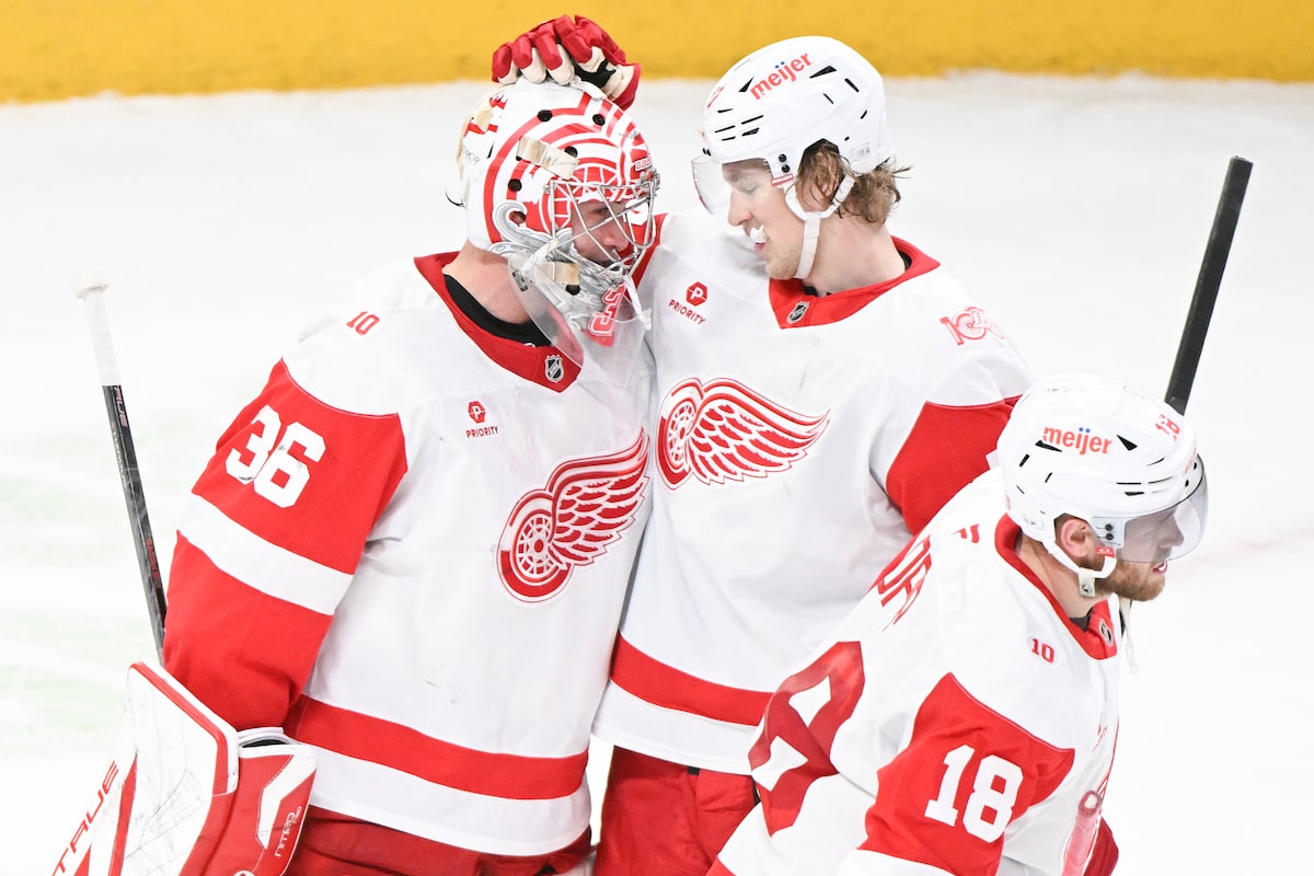 Hot Red Wings hope win over Canadiens can help down the road