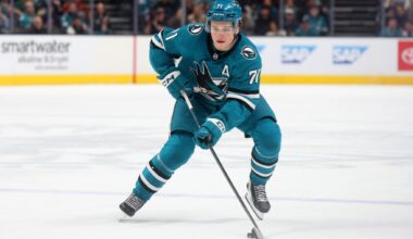 Sharks' Macklin Celebrini ecstatic about being on Canada's Olympic team