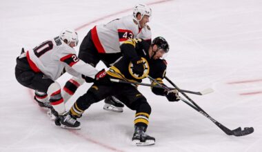 Surging Bruins standing pat for now