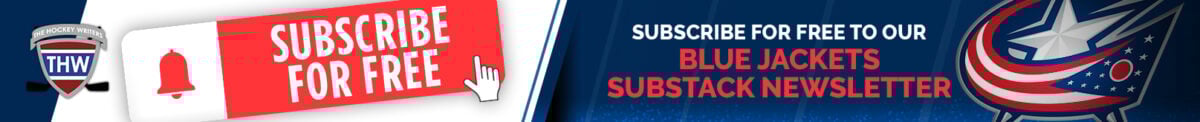 SUBSCRIBE FOR FREE TO OUR COLUMBUS BLUE JACKETS SUBSTACK NEWSLETTER