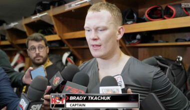 Sens' Brady Tkachuk slams 'bullsh*t' rumors regarding Linus Ullmark