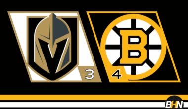 Golden Knights - 3 @ Bruins - 4, January 22, 2026 at TD Garden