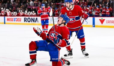 Hutson, Caufield staying focused on Canadiens after being left off USA Olympic team