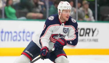 Coyle's hat trick leads Blue Jackets over Blackhawks