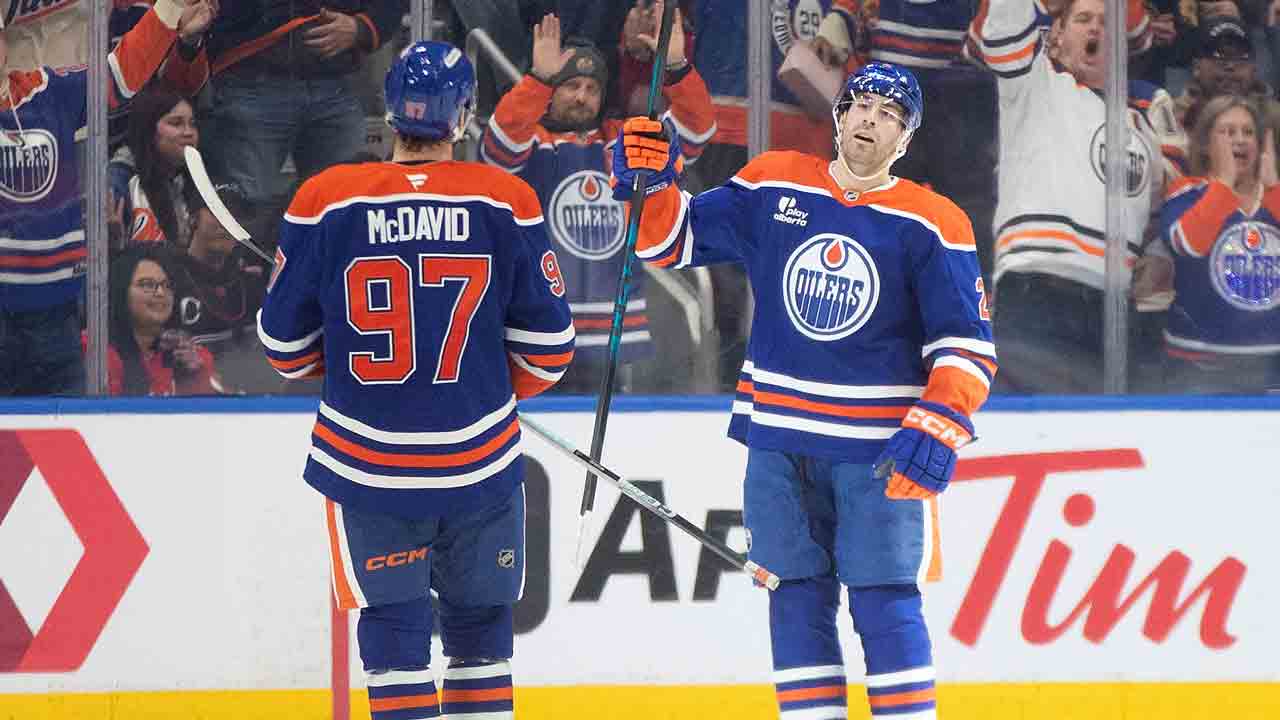 Bouchard's six points, McDavid's OT winner lead Oilers over Capitals