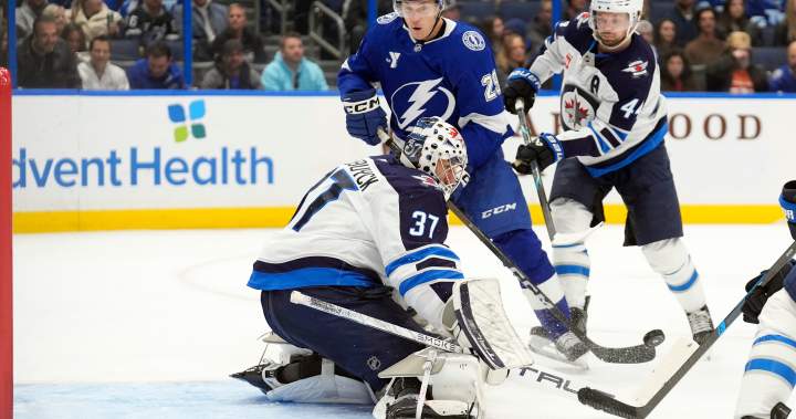 Winnipeg Jets no match for Lightning, falling 4-1 to East’s top team - Winnipeg