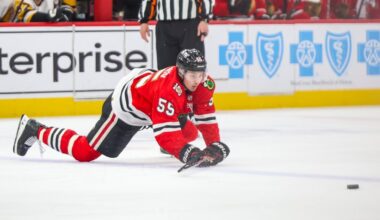 Artyom Levshunov benched in 5th straight loss