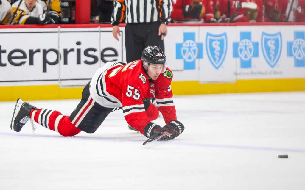 Artyom Levshunov benched in 5th straight loss