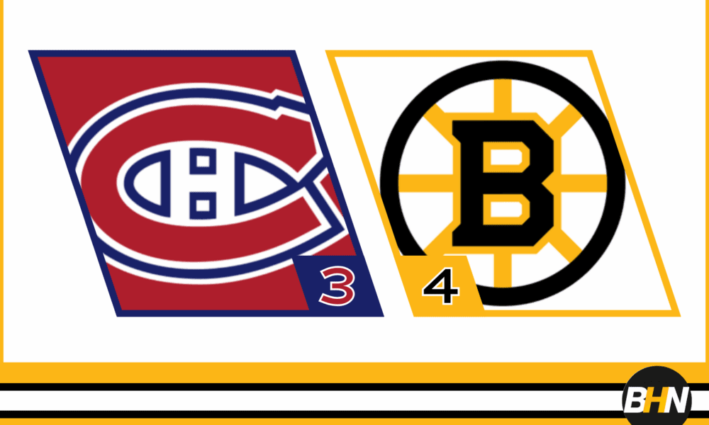 Canadiens 3 - Bruins 4 January 24, 2026