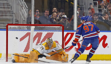 Juuse Saros Nashville Predators Connor McDavid Edmonton Oilers