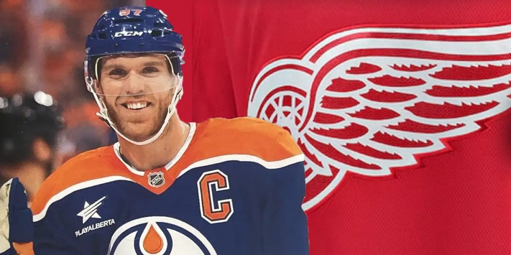 Connor McDavid Red Wings
