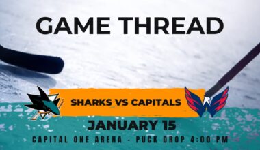 Sharks at Capitals game 46: Lines, game thread and how to watch