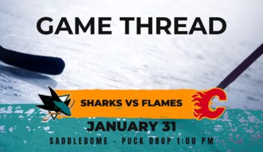 Sharks at Flames game 53: Lines, game thread and how to watch