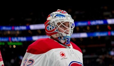 Montreal Canadiens G Jacob Fowler to start vs. Calgary Flames