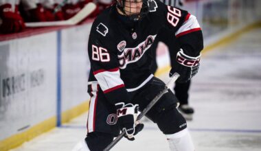 Columbus Blue Jackets Prospect Jérémy Loranger Developing His Game in Daunting NCHC - The Hockey Writers - Blue Jackets Prospects