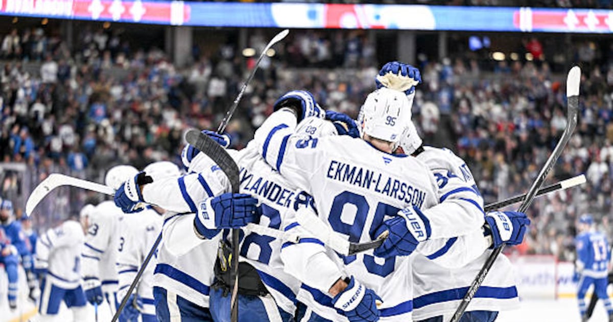 Toronto Maple Leafs’ point streak at 10 games after OT win over Colorado Avalanche