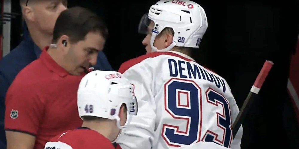 Demidov Injured Canadiens