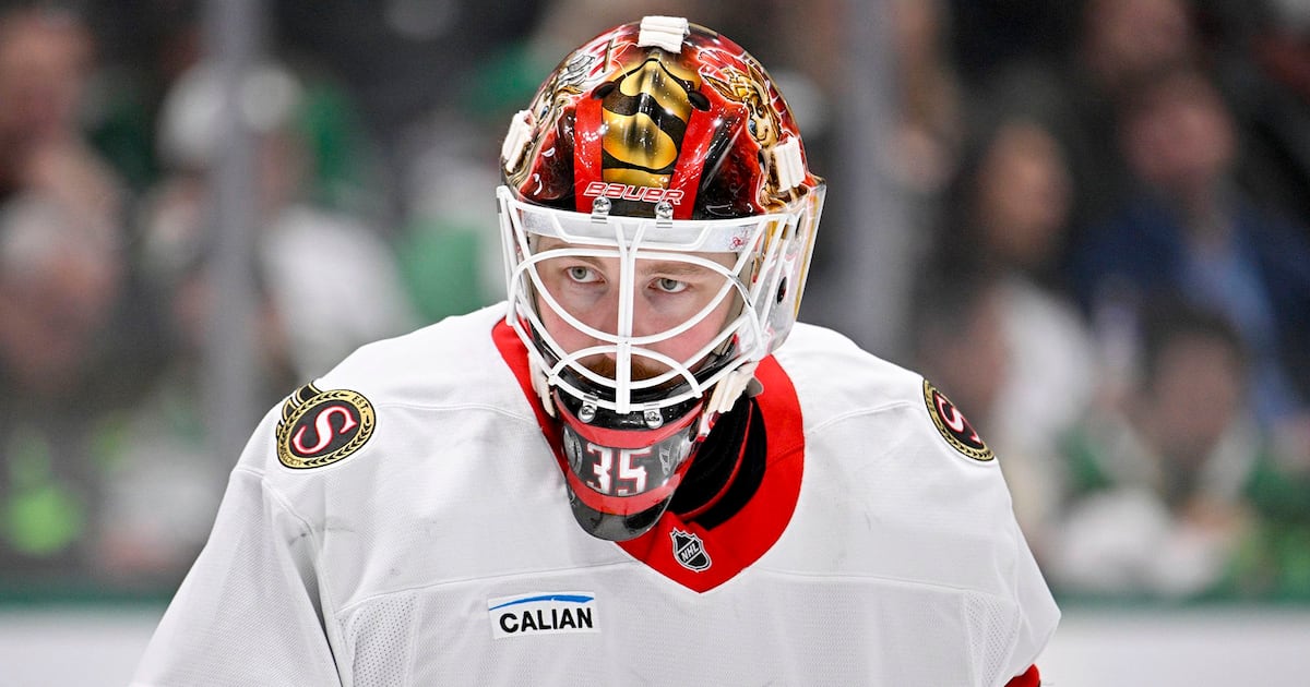 Ottawa Senators’ Linus Ullmark skates, James Reimer could debut this week