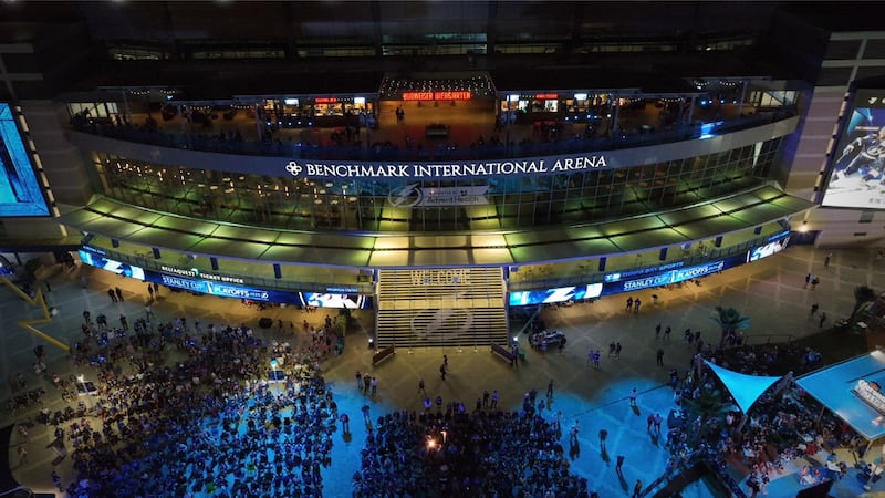 The Lighning's lease at the 29-year-old Benchmark International Arena expires in 2037.