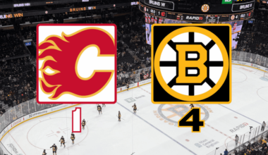 Flames 1-4 Bruins Jan 8 2026