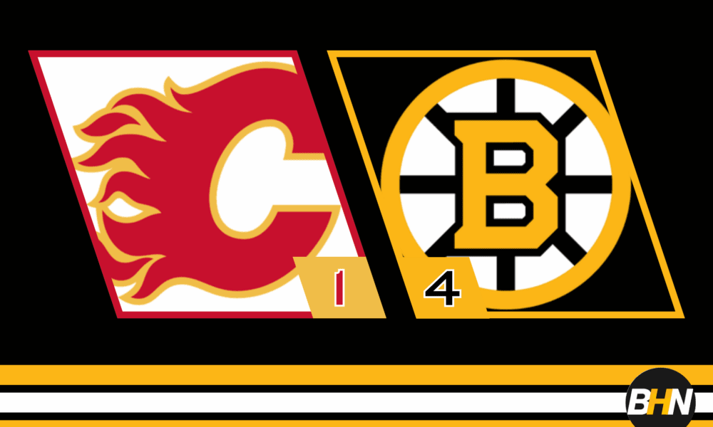 Flames 1-4 Bruins Jan 8 2026