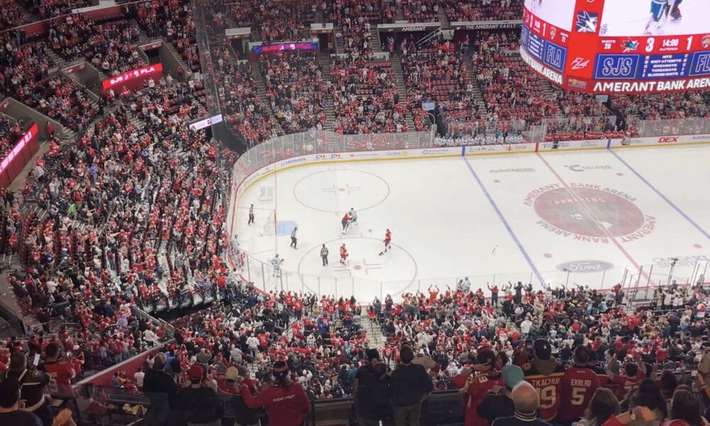 (Goalie) Fight Night! Sharks Withstand Panthers 4-1