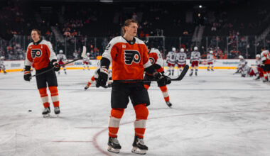 Flyers blow third period lead in 5-4 overtime loss to Mammoth ► FLYERS NITTY GRITTY