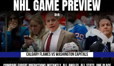 Capitals vs Flames Picks and Predictions