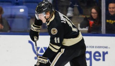 2026 top prospect Tynan Lawrence to join NCAA’s Boston University for rest of the season