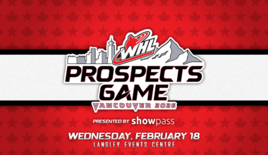 Rosters Announced for 2026 WHL Prospects Game Hosted at Langley Events Centre on Feb. 18