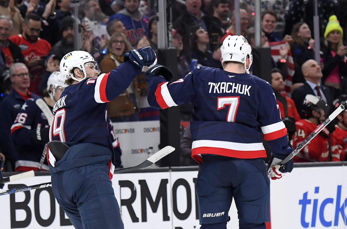 For Brady and Matthew Tkachuk, the Olympics are a dream — and a chance to build on a family legacy