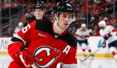 NHL Star Jack Hughes Talks Growing Fame, Bond With Tkachuks (Excl)