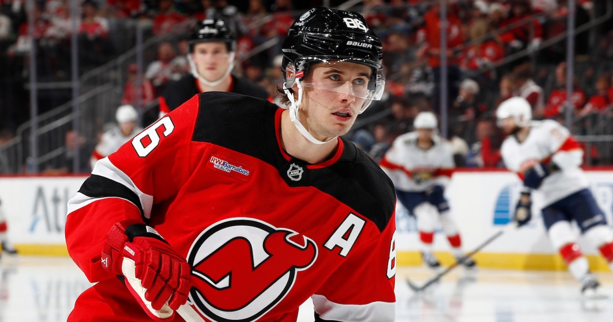 NHL Star Jack Hughes Talks Growing Fame, Bond With Tkachuks (Excl)