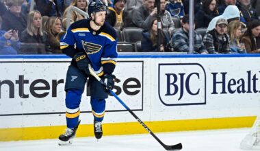 Philip Broberg’s agent, Blues’ Doug Armstrong break down new contract: ‘Six was a sweet spot’
