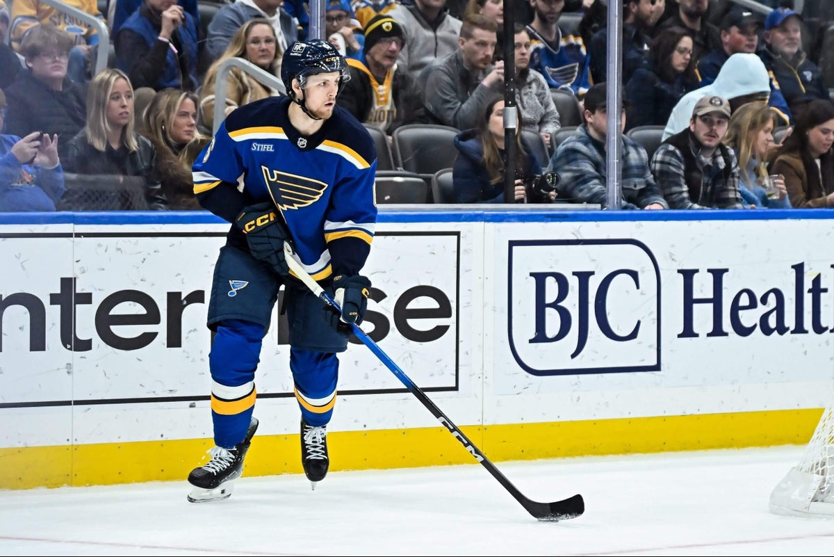 Philip Broberg’s agent, Blues’ Doug Armstrong break down new contract: ‘Six was a sweet spot’