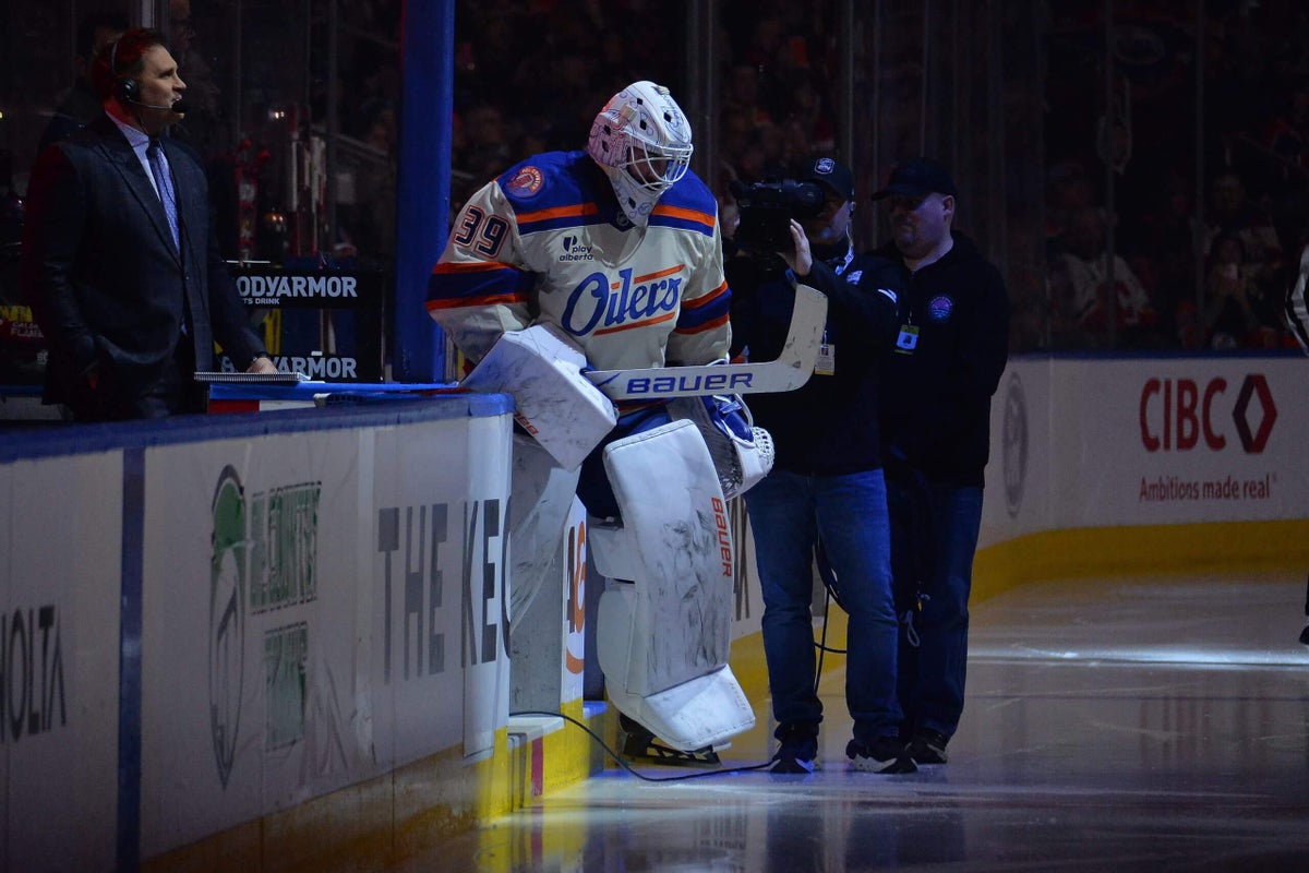 ‘You can still do this’: Connor Ingram’s journey from ‘dark days’ and waivers to the Oilers net