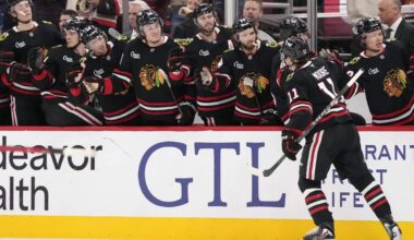 How a move to center unlocked Oliver Moore — and the Blackhawks lineup