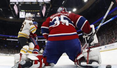 Sam Montembeault deserves blame for Canadiens loss to Bruins — but only his fair share