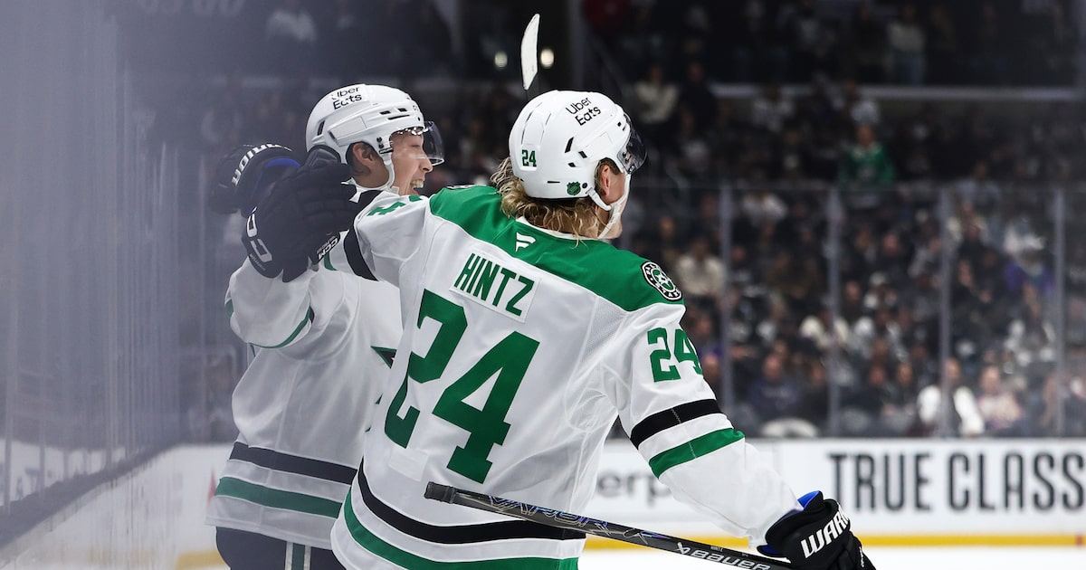 Jason Robertson’s late goal lifts Stars over Kings, gets West Coast trip back on track